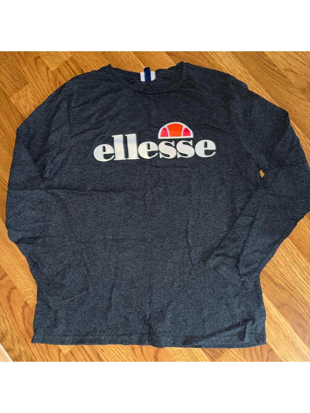 Ellesse Charcoal Long Sleeve Top